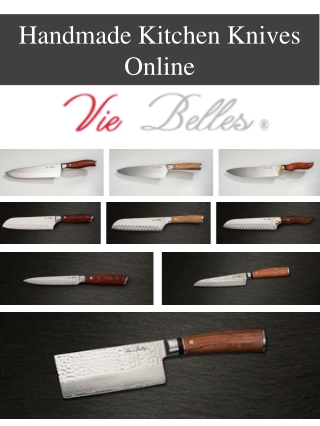 Handmade Kitchen Knives Online