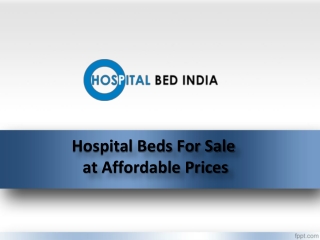 Sell Hospital Beds Online, Buy Hospital Beds Online – Hospital Bed India