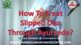 What is the Ayurvedic Treatment for Slipped Disc?