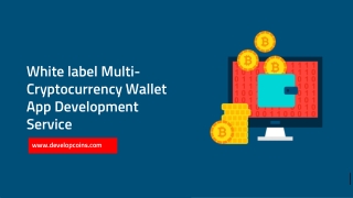 White label Multi-Cryptocurrency Wallet App Development Service