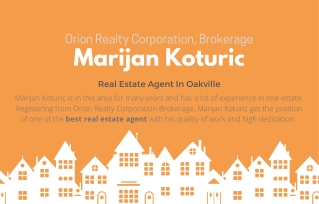 Oakville Real Estate Agent, Marijan Koturic