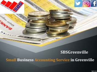 Small Business Accounting Service in Greenville