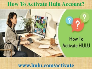 How To Activate Hulu Account?