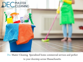 Find The Best Cleaning Services Provider - Dec Master