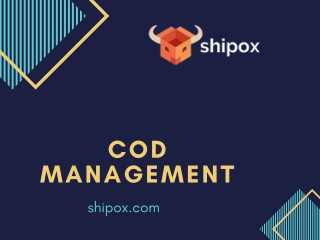 Cod Management Software