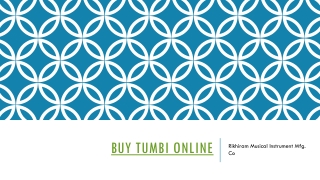 Buy Tumbi online