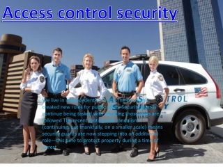 access control security