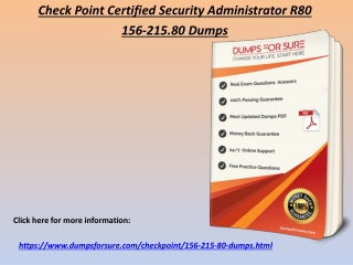 Actual CheckPoint 156-215.80 Exam Questions Answers - 156-215.80 Dumps PDF