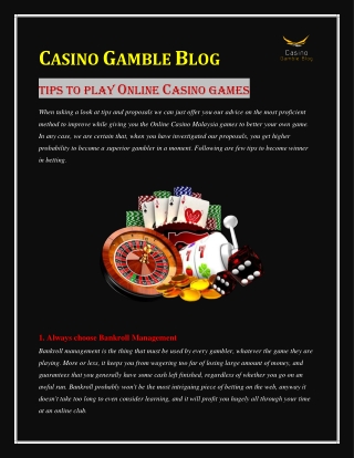 top trusted online casinos