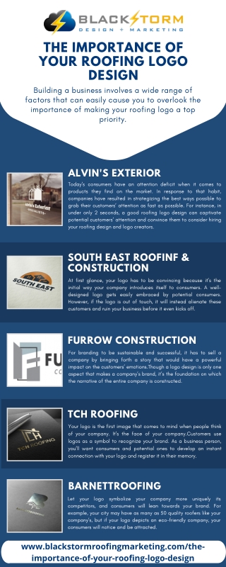 Logo for Roofing Contractor
