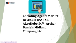 Chelating Agents Market Overview, Industry Top Manufactures, Size, Growth 2020