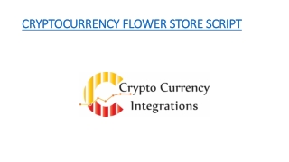 CRYPTOCURRENCY FLOWER STORE MULTI VENDOR SHOPPING SCRIPT - READYMADE CLONE