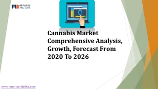 Cannabis Market 2020 | Future Growth Trends, Size, Share, Business Development, Competitors Strategy, And Global Industr