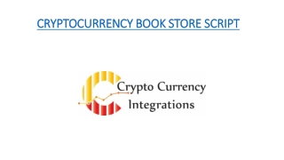 CRYPTOCURRENCY BOOK STORE MULTI VENDOR SHOPPING SCRIPT - READYMADE CLONE