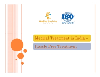 Affordable Medical Treatment packages in India at Healing Touristry