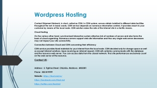 Wordpress Hosting