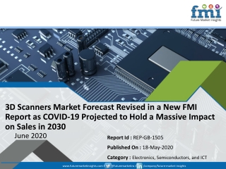 3D Scanners Market Forecast Revised in a New FMI Report as COVID-19 Projected to Hold a Massive Impact on Sales in 2030