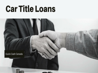 How You Take Benefits of Car Title Loan Edmonton