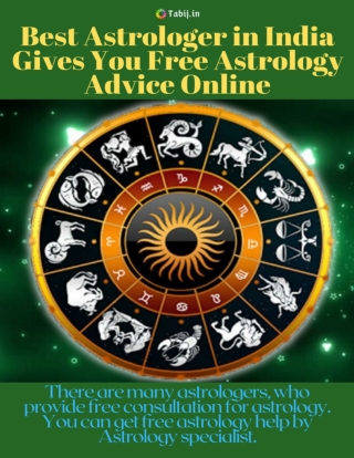 est astrologer in India gives you free astrology advice online