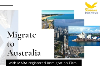 Migrate to Australia With MARA Registered Immigration Firm.