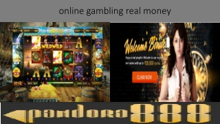 online gambling real money