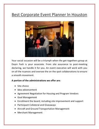 Wedding Planning Workshop