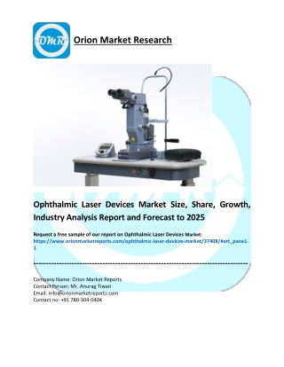 Ophthalmic Laser Devices Market