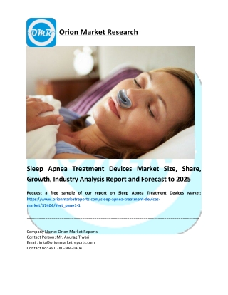 Sleep Apnea Treatment Devices Market