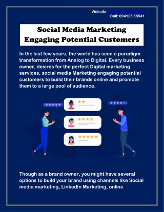 Social Media Marketing Engaging Potential Customers - Build Your Brand Online