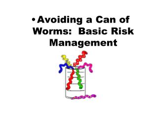 Avoiding a Can of Worms: Basic Risk Management