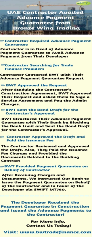 Infographics: Payment Guarantee in Construction