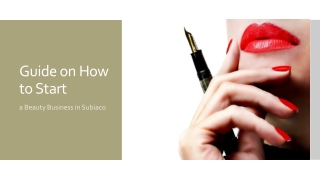 Top Tips For Starting Your Own Beauty Business In Subiaco