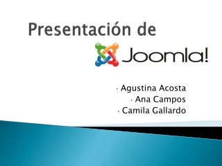 Presentacion sitio web