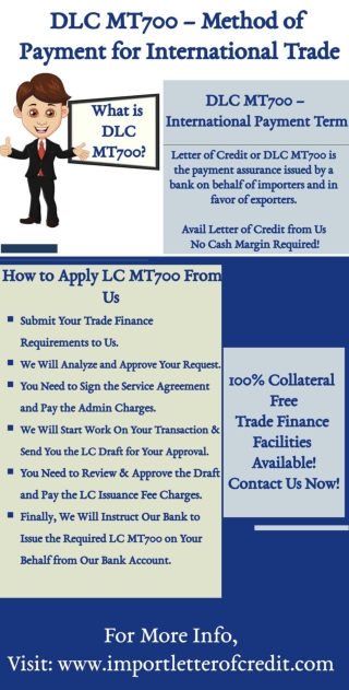 Infographics: DLC MT700 – LC Payment – LC Providers