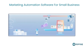 Marketing Automation Software For Small Businesses.