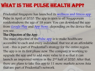 What is the Pulse Health App