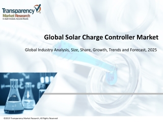 Solar Charge Controller Market to Register Substantial Expansion by 2025