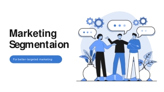 Concept of market segmentation