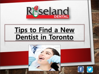 How to Find a New Dentist in Toronto?