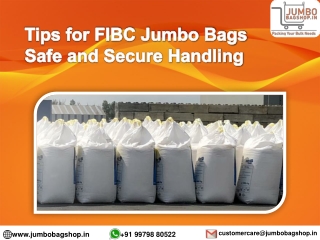 Tips for FIBC Bags