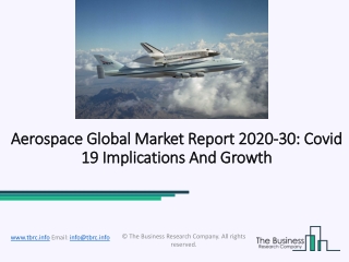 Aerospace Market Business Outlook, Growth, Revenue, Trends and Forecasts 2020