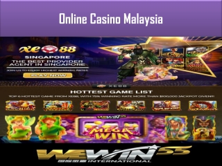 online Casino Malaysia Wewin55