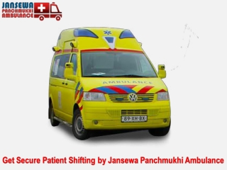 Avail Road Ambulance Service in Vasant Vihar or Vihar Kunj at Pocket Price