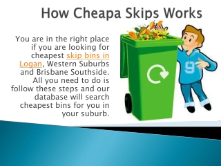 Skip Bins in Logan - Cheapa Skips