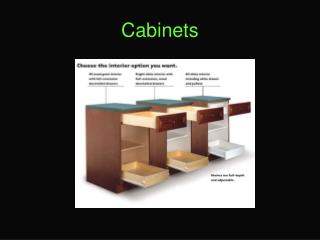 Cabinets