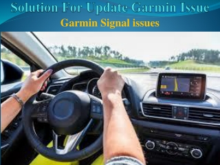 SOLUTION FOR UPDATE GARMIN ISSUE