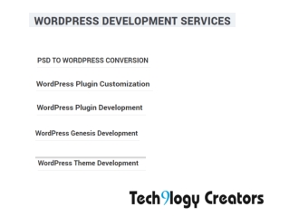 Wordpress Development Services