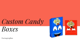 Wholesale Custom Candy Boxes