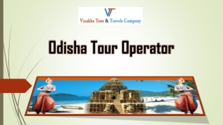 Odisha Tour Operator with Visakha Travels