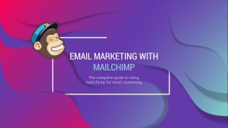 How to do email marketing with Mailchimp | SMBELAL.COM